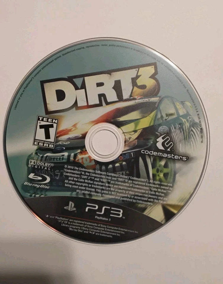 Dirt 3 PlayStation 3