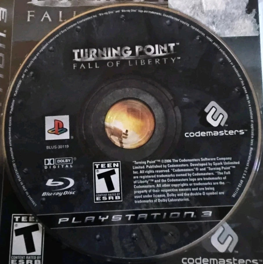 Turning Point: Fall of Liberty PlayStation 3