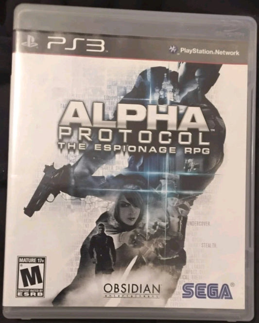 Alpha Protocol PlayStation 3 The Espionage RPG