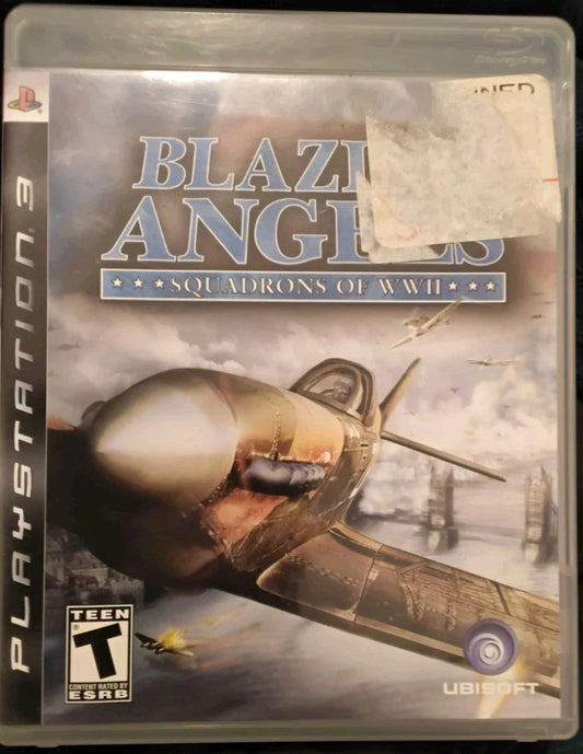 Blazing Angels Squadrons of WWII PlayStation 3