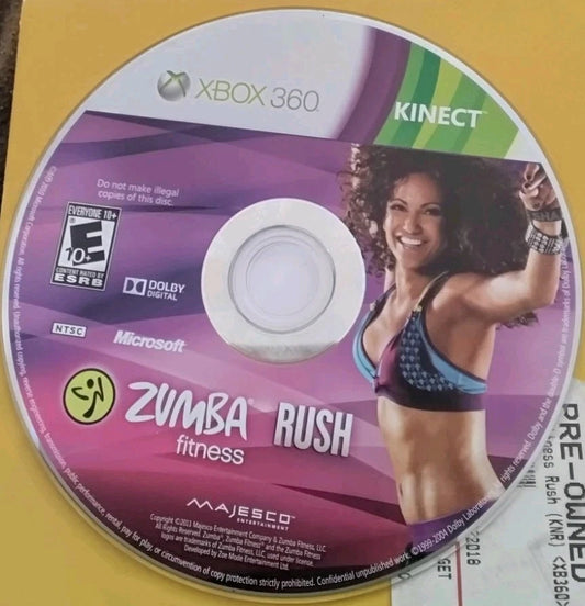 Zumba Fitness Rush Xbox 360